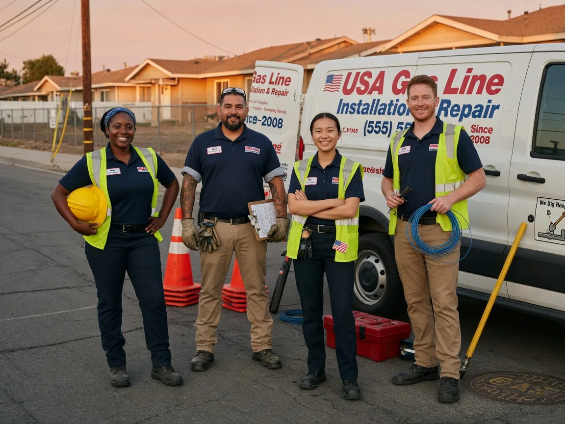 Gas Line Installation company in Delta, LA